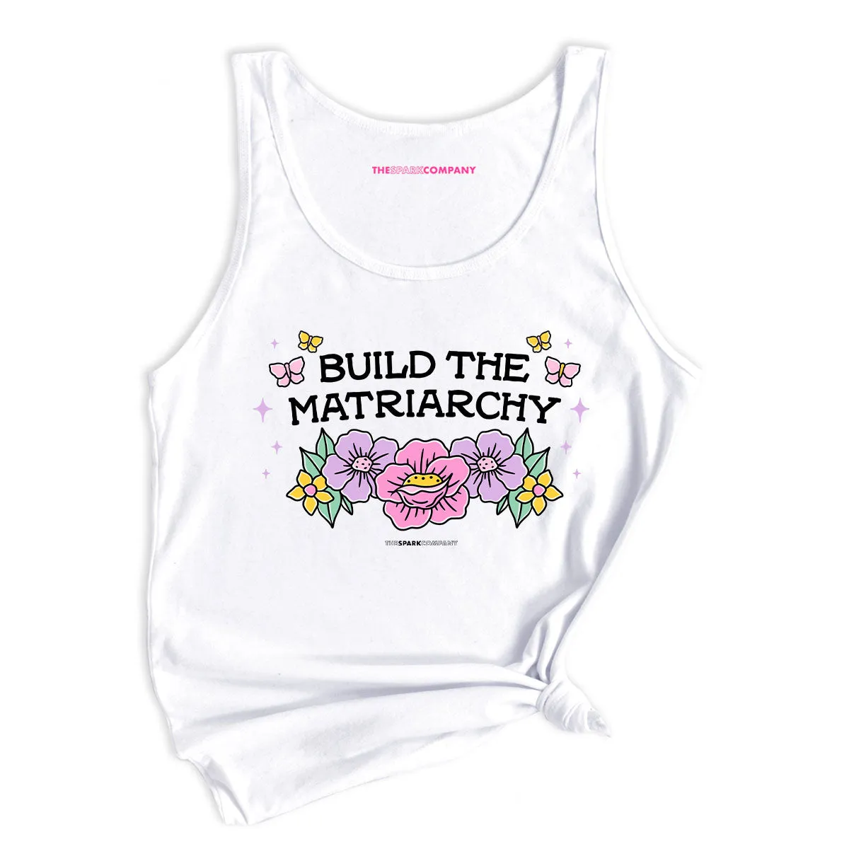 Build The Matriarchy Tank Top sold by The Spark Company product image thumbnail 3