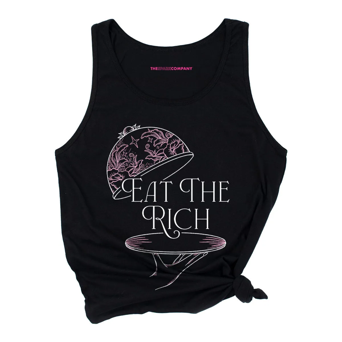 Eat The Rich Tank Top sold by The Spark Company product image thumbnail 2