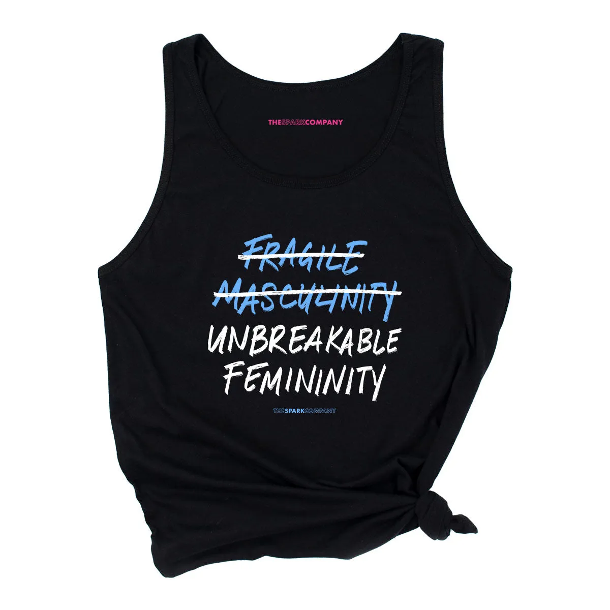 Unbreakable Femininity Tank Top sold by The Spark Company product image thumbnail 2