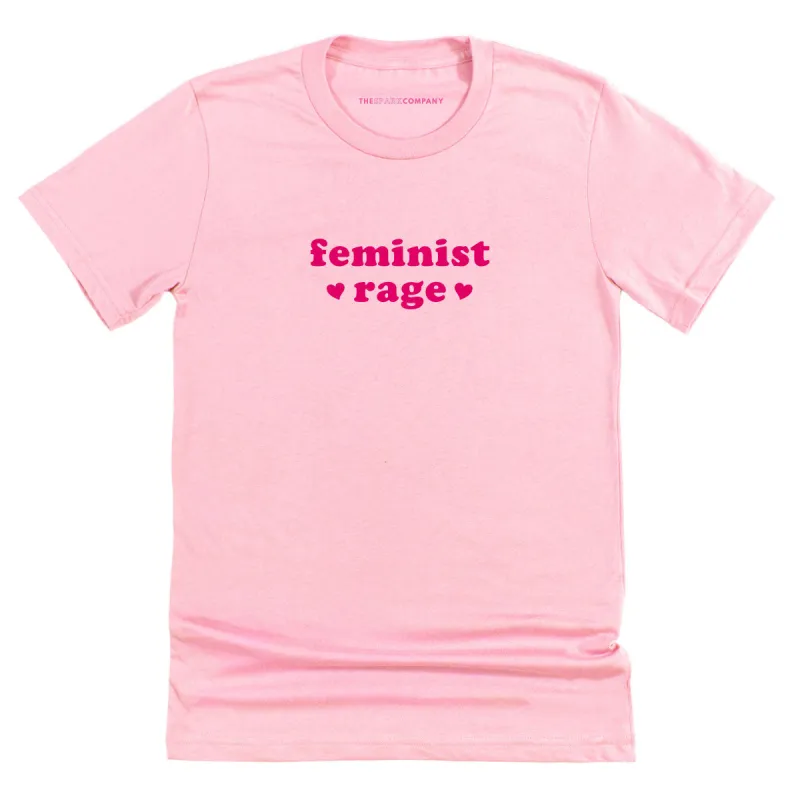 Feminist Rage T-Shirt sold by The Spark Company
