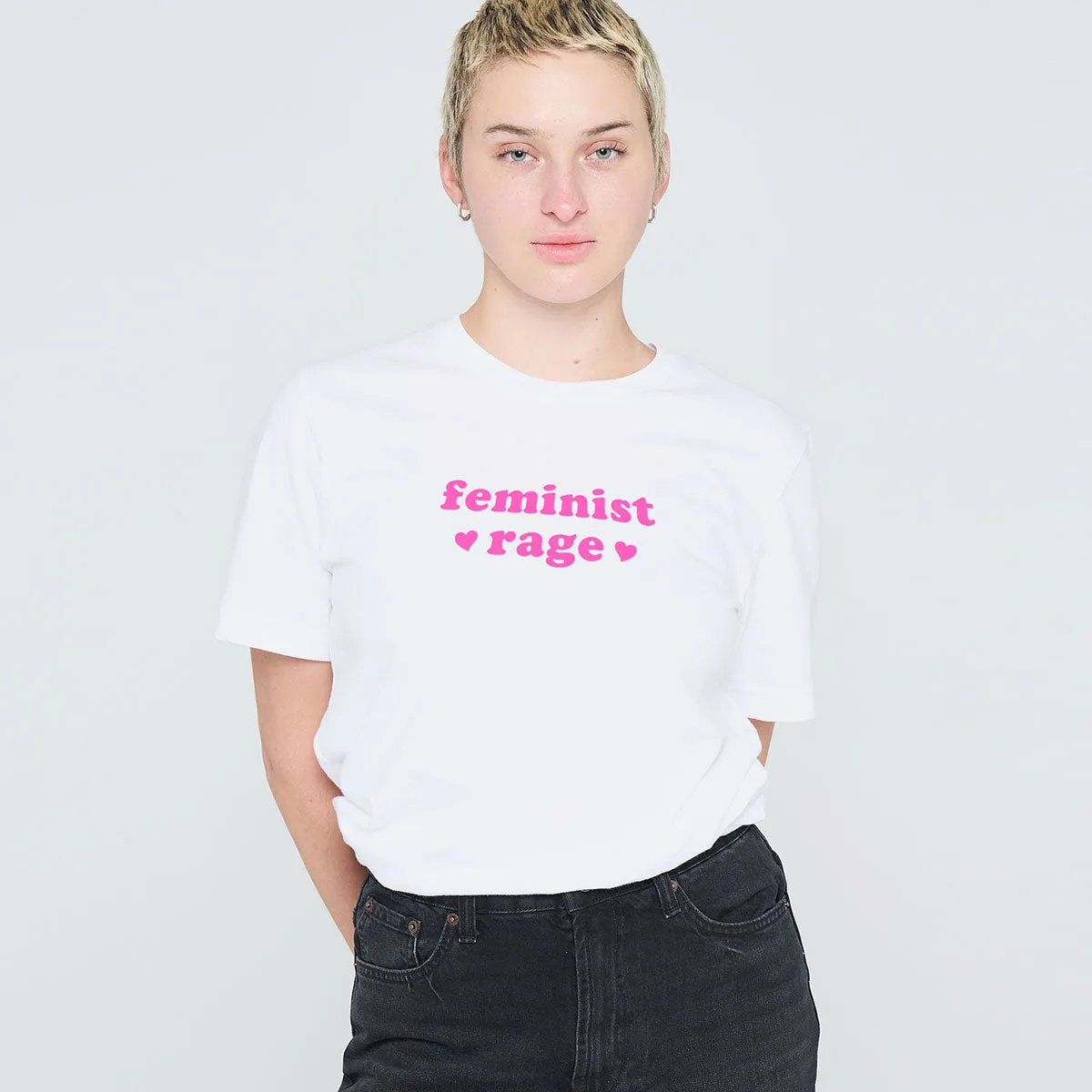 Feminist Rage T-Shirt sold by The Spark Company product image thumbnail 2