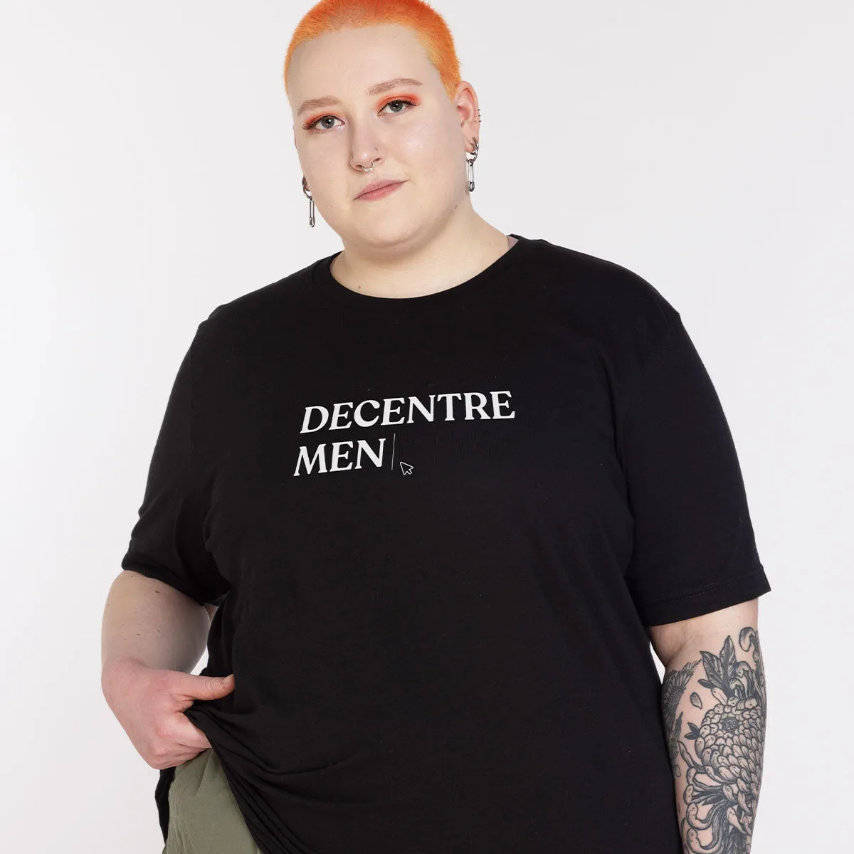Decentre Men T-Shirt sold by The Spark Company product image thumbnail 2