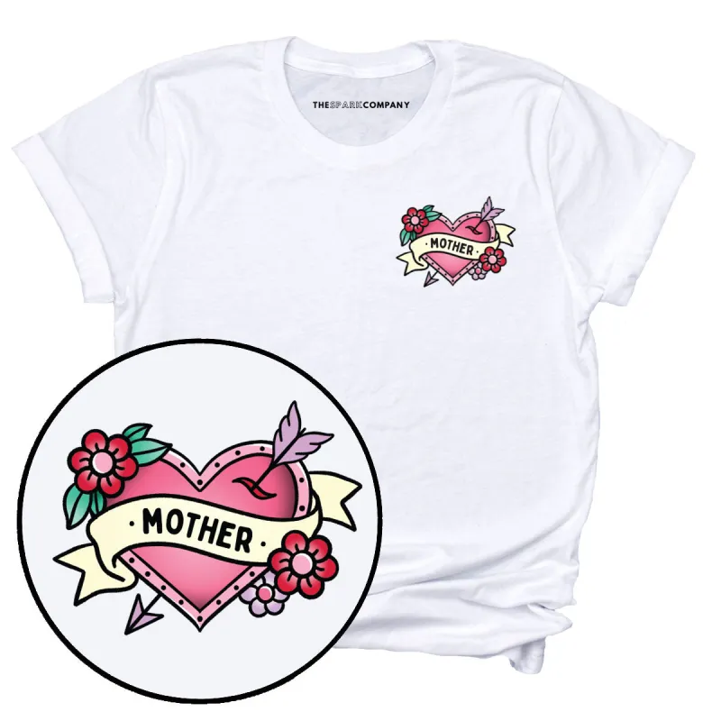 Mother Heart T-Shirt sold by The Spark Company