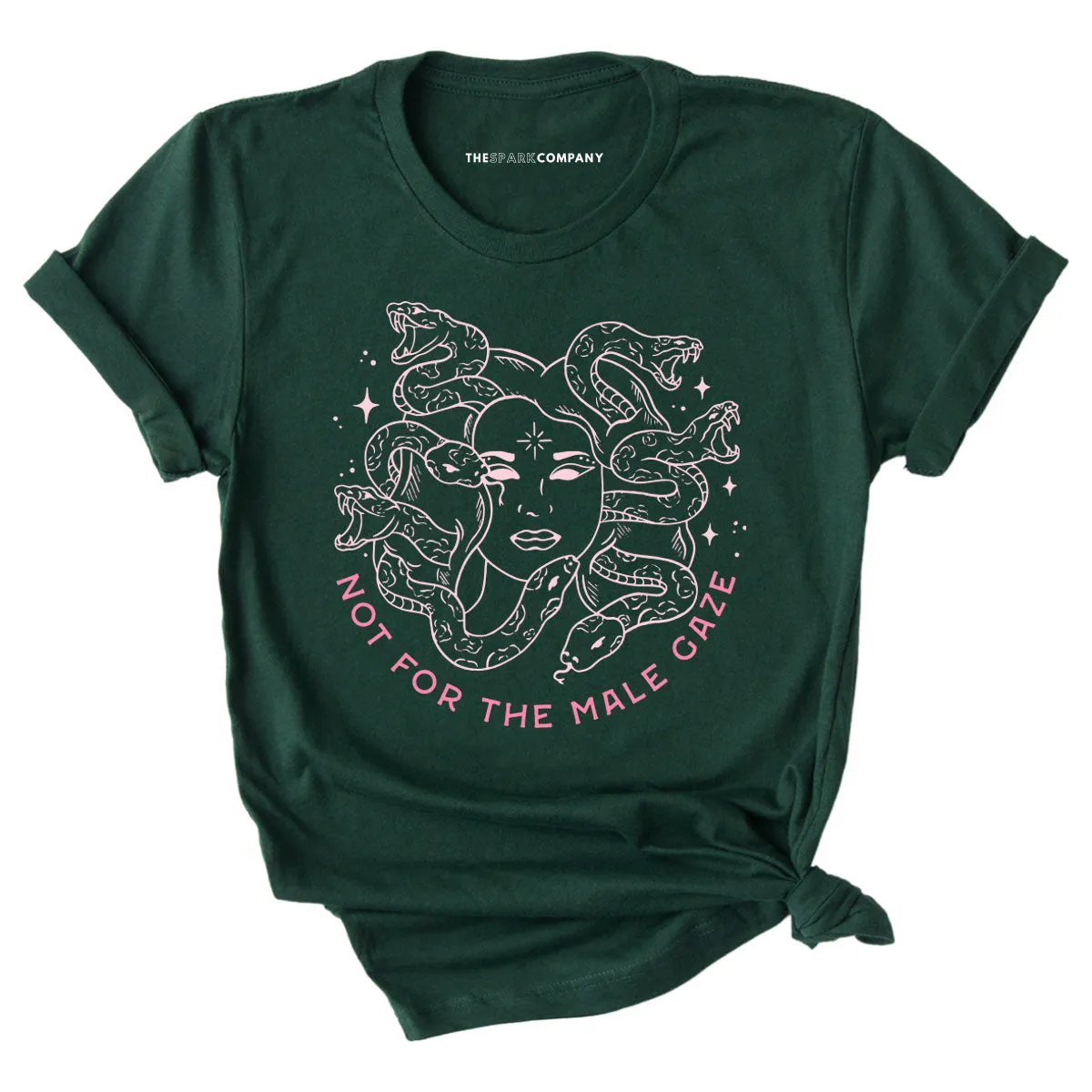 Limited Run! Not For The Male Gaze T-Shirt sold by The Spark Company product image thumbnail 4