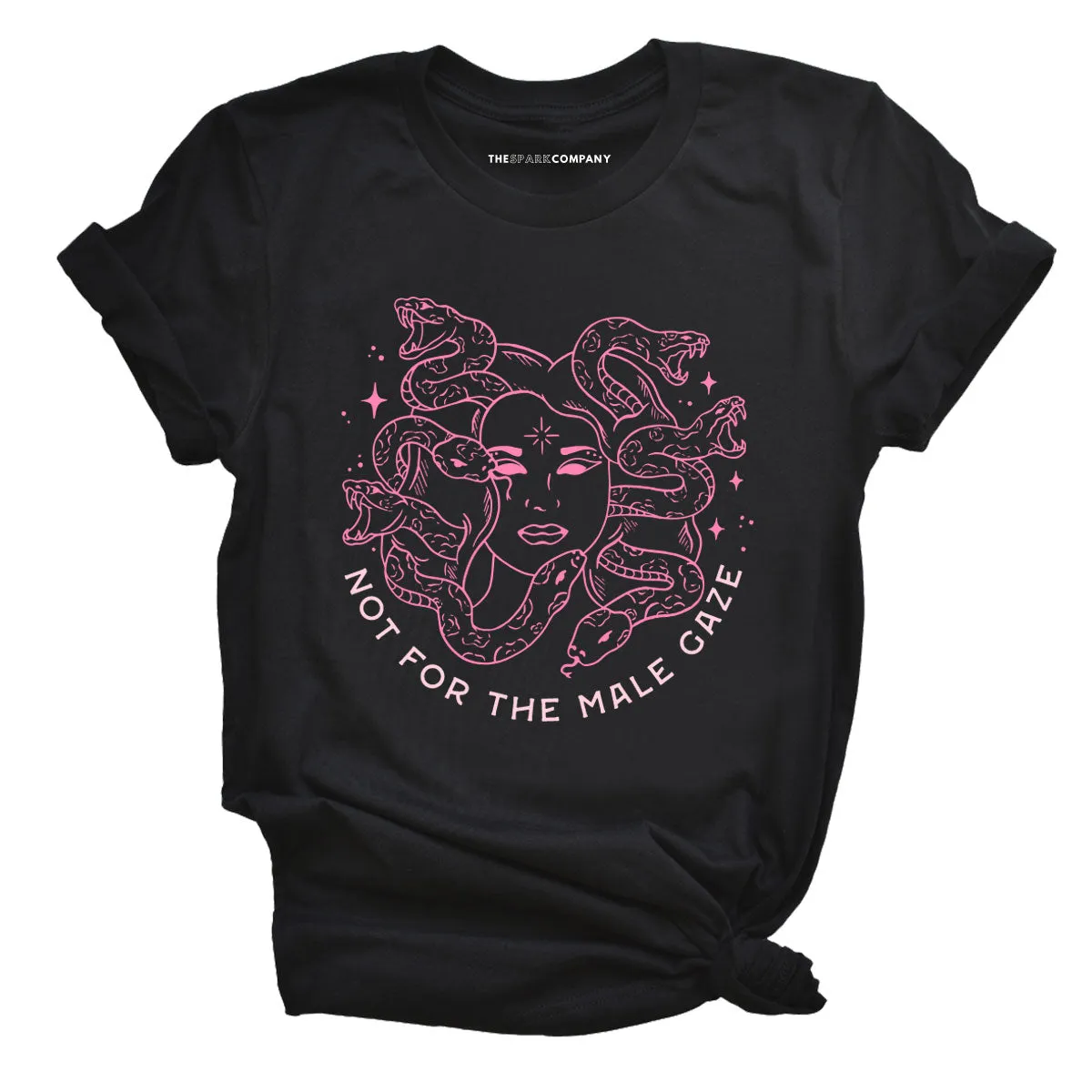 Limited Run! Not For The Male Gaze T-Shirt sold by The Spark Company product image thumbnail 5