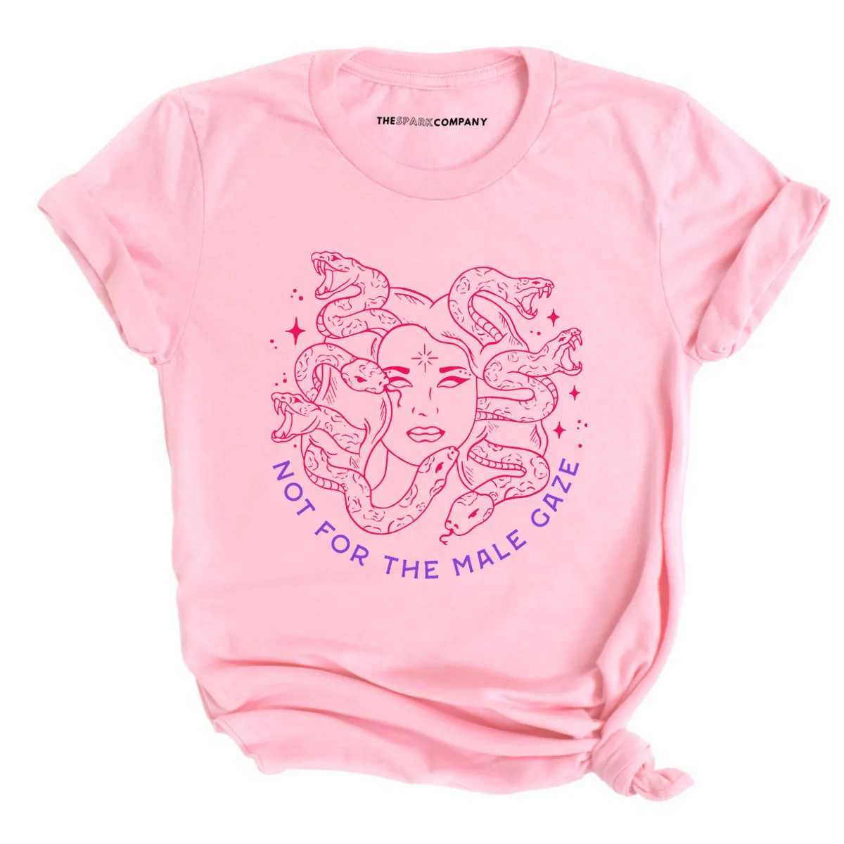 Limited Run! Not For The Male Gaze T-Shirt sold by The Spark Company product image thumbnail 3