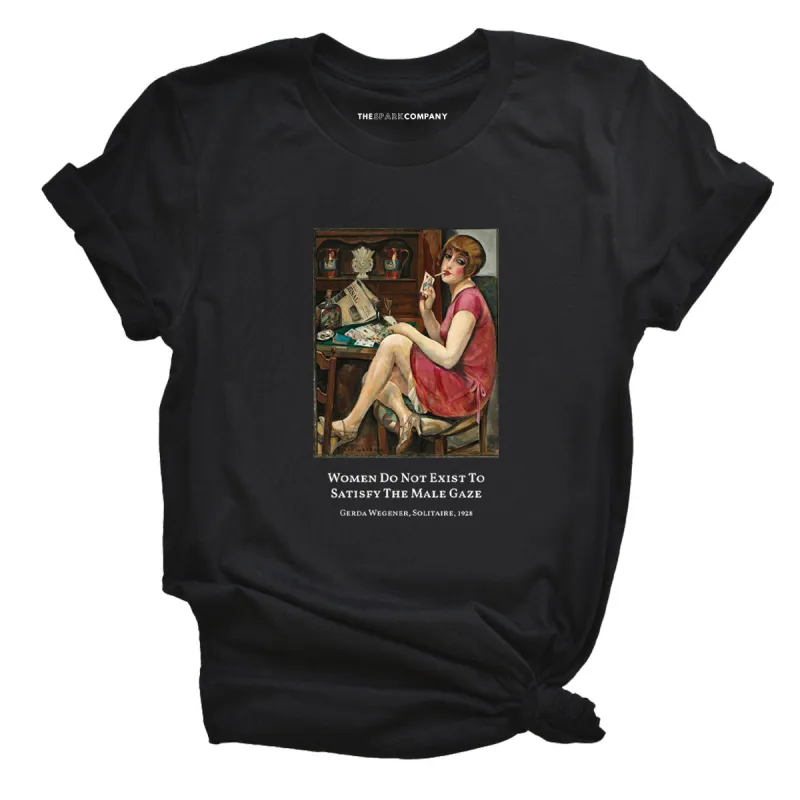 Solitaire by Gerda Wegener T-Shirt made by The Spark Company