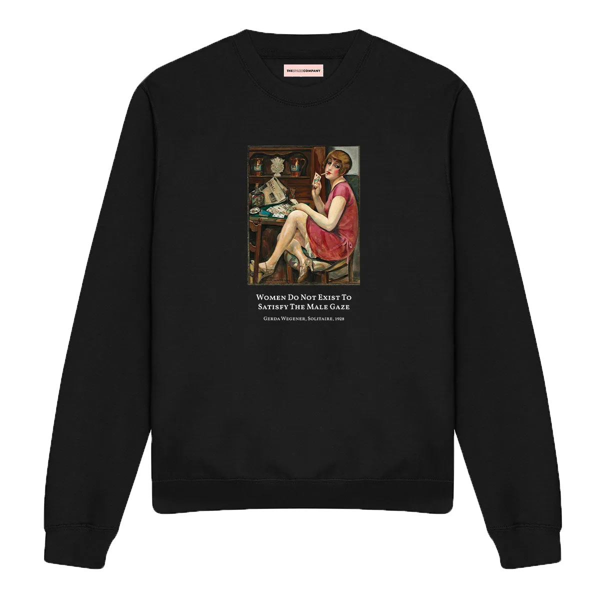 Solitaire by Gerda Wegener Sweatshirt sold by The Spark Company product image thumbnail 3