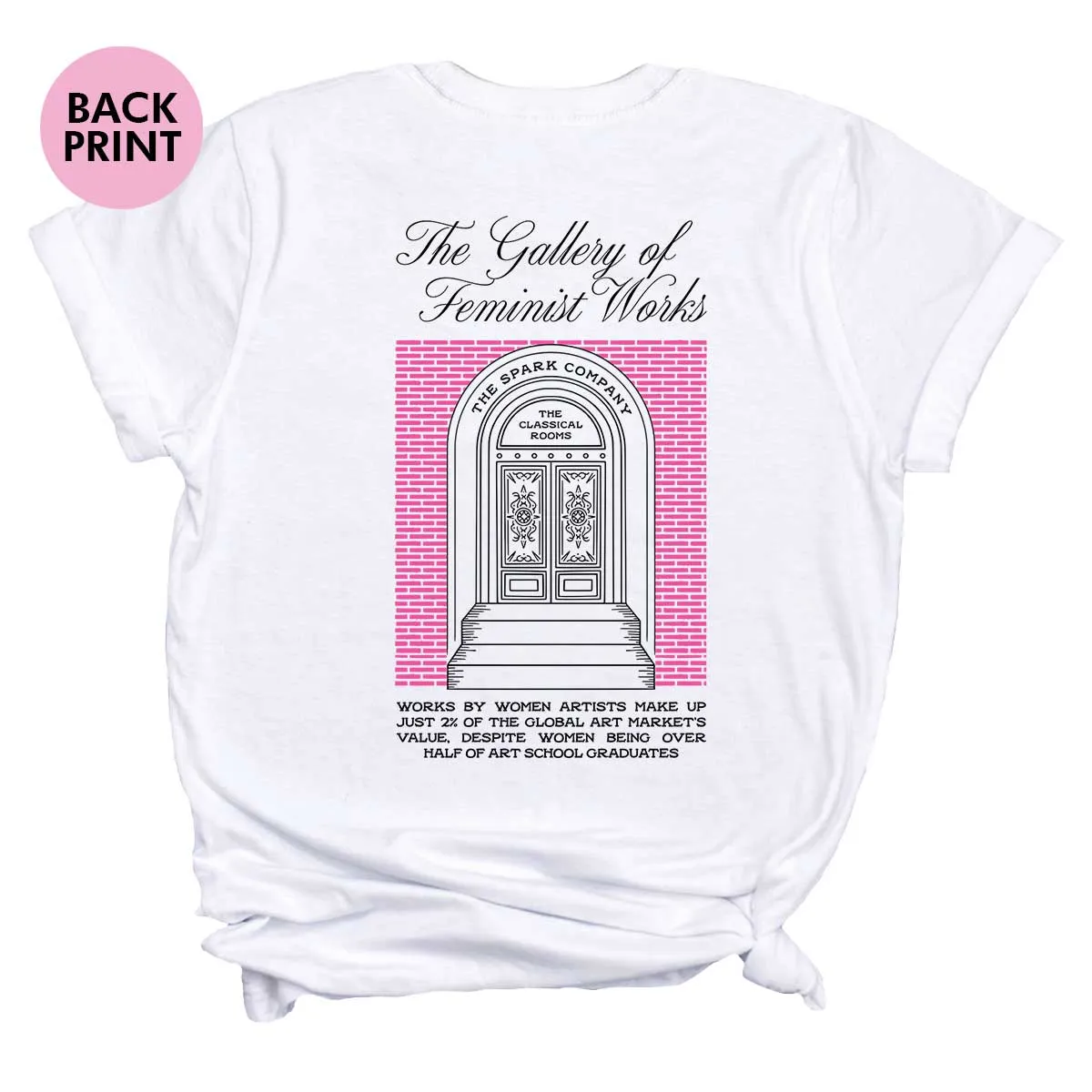 The Gallery Of Feminist Works T-Shirt sold by The Spark Company product image thumbnail 5