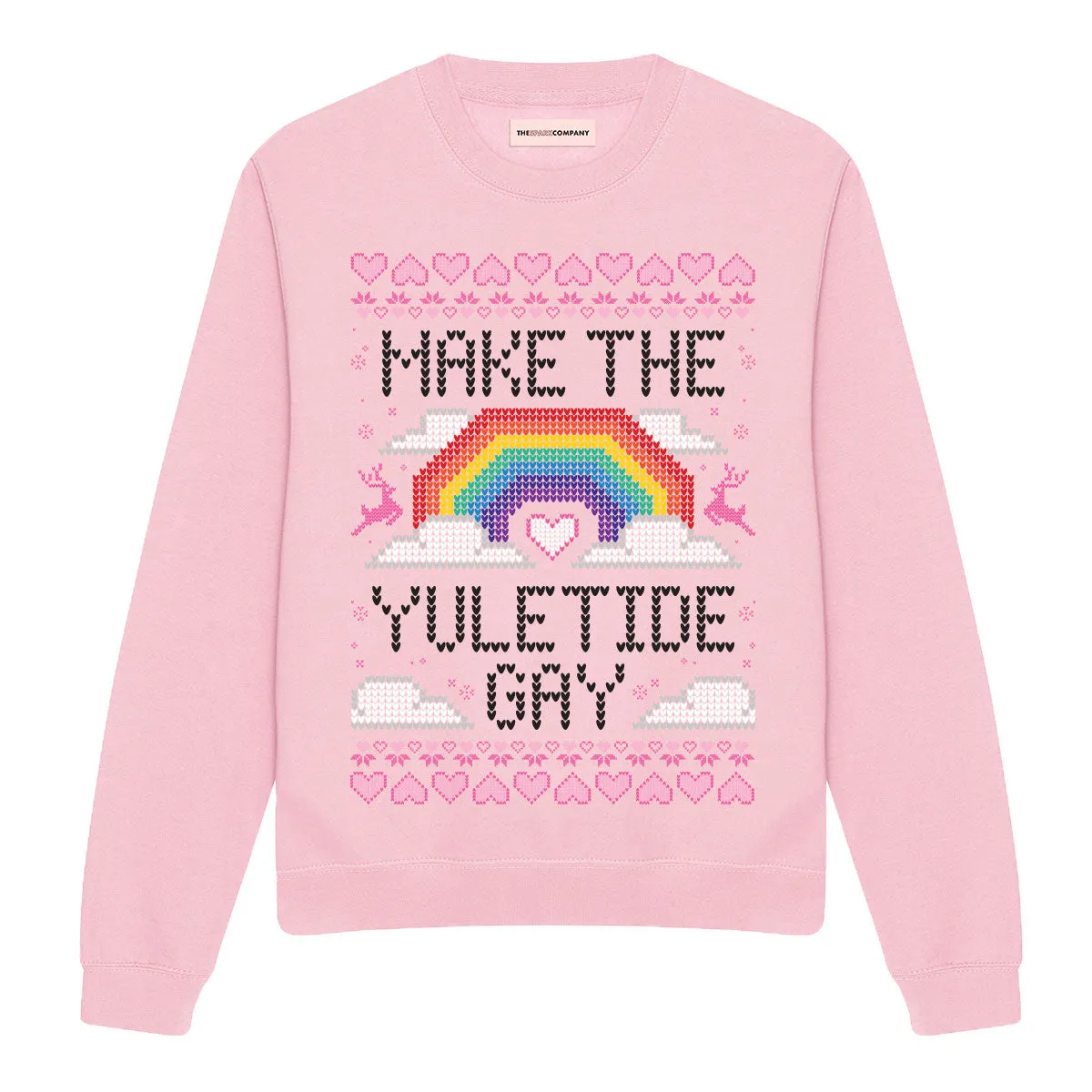 Make The Yuletide Gay Ugly Christmas Jumper sold by The Spark Company product image thumbnail 5