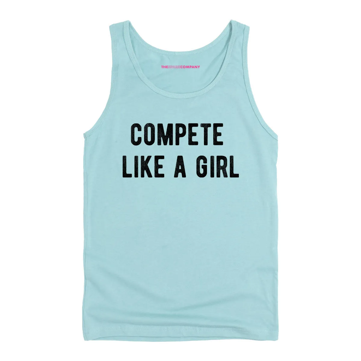 Compete Like A Girl Tank Top sold by The Spark Company product image thumbnail 5