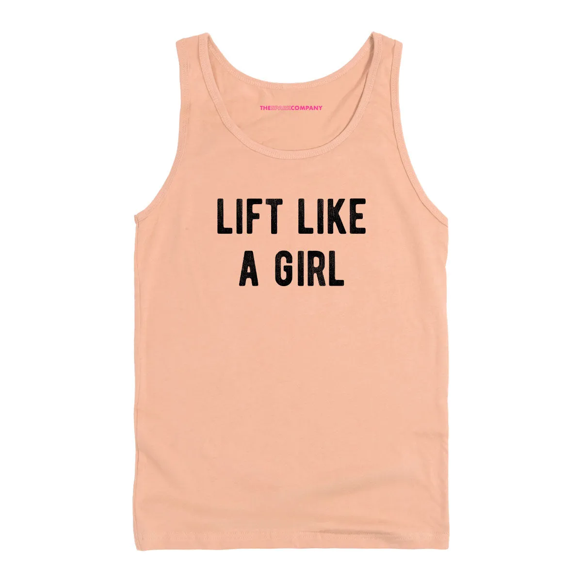 Lift Like A Girl Tank Top sold by The Spark Company product image thumbnail 4