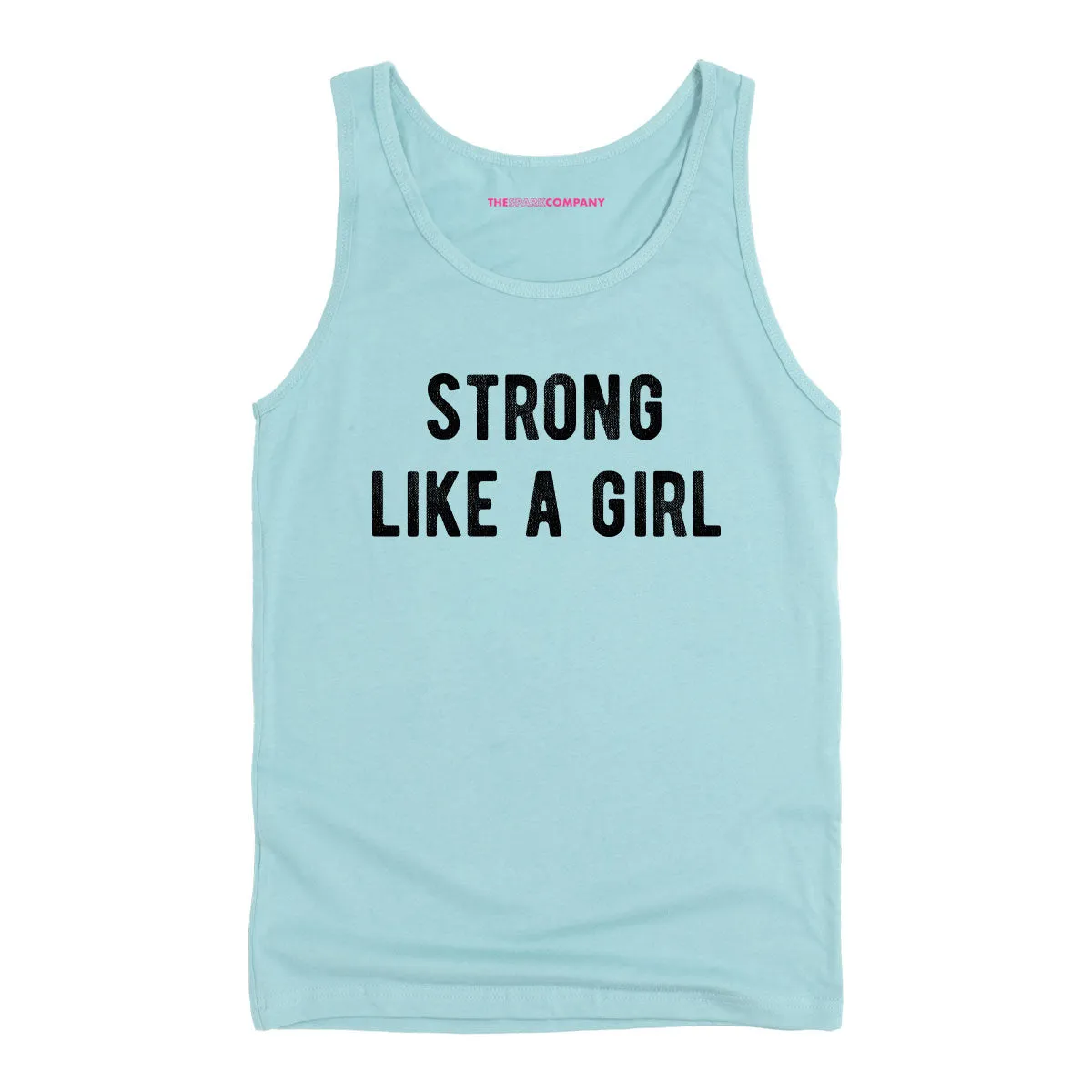 Strong Like A Girl Tank Top sold by The Spark Company product image thumbnail 4
