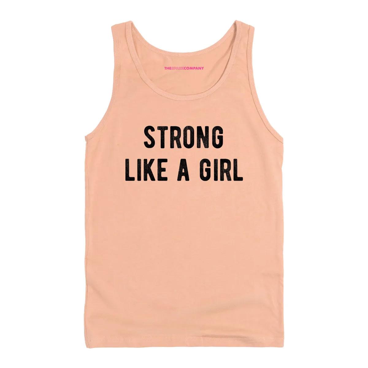 Strong Like A Girl Tank Top sold by The Spark Company product image thumbnail 5