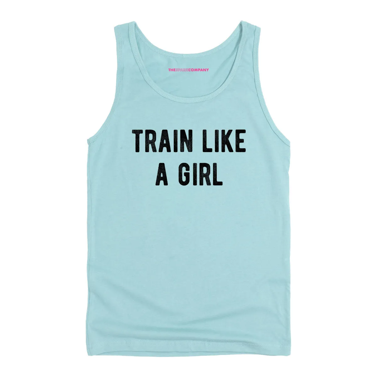 Train Like A Girl Tank Top sold by The Spark Company product image thumbnail 5