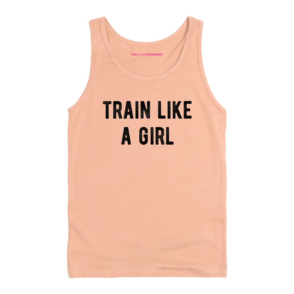 Train Like A Girl Tank Top sold by The Spark Company product image thumbnail 4