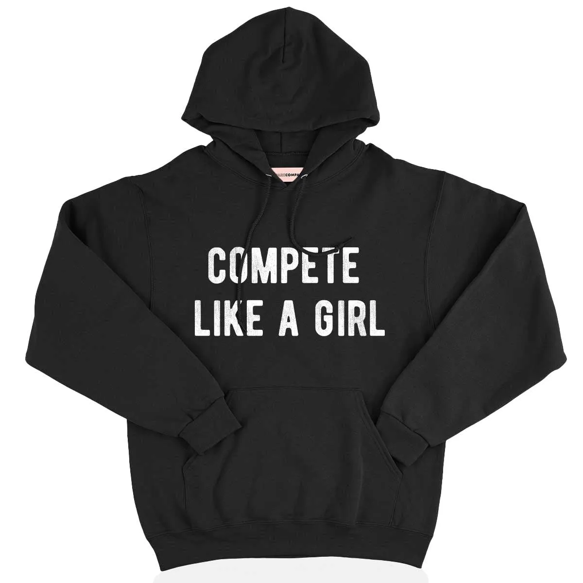 Compete Like A Girl Hoodie sold by The Spark Company product image thumbnail 3