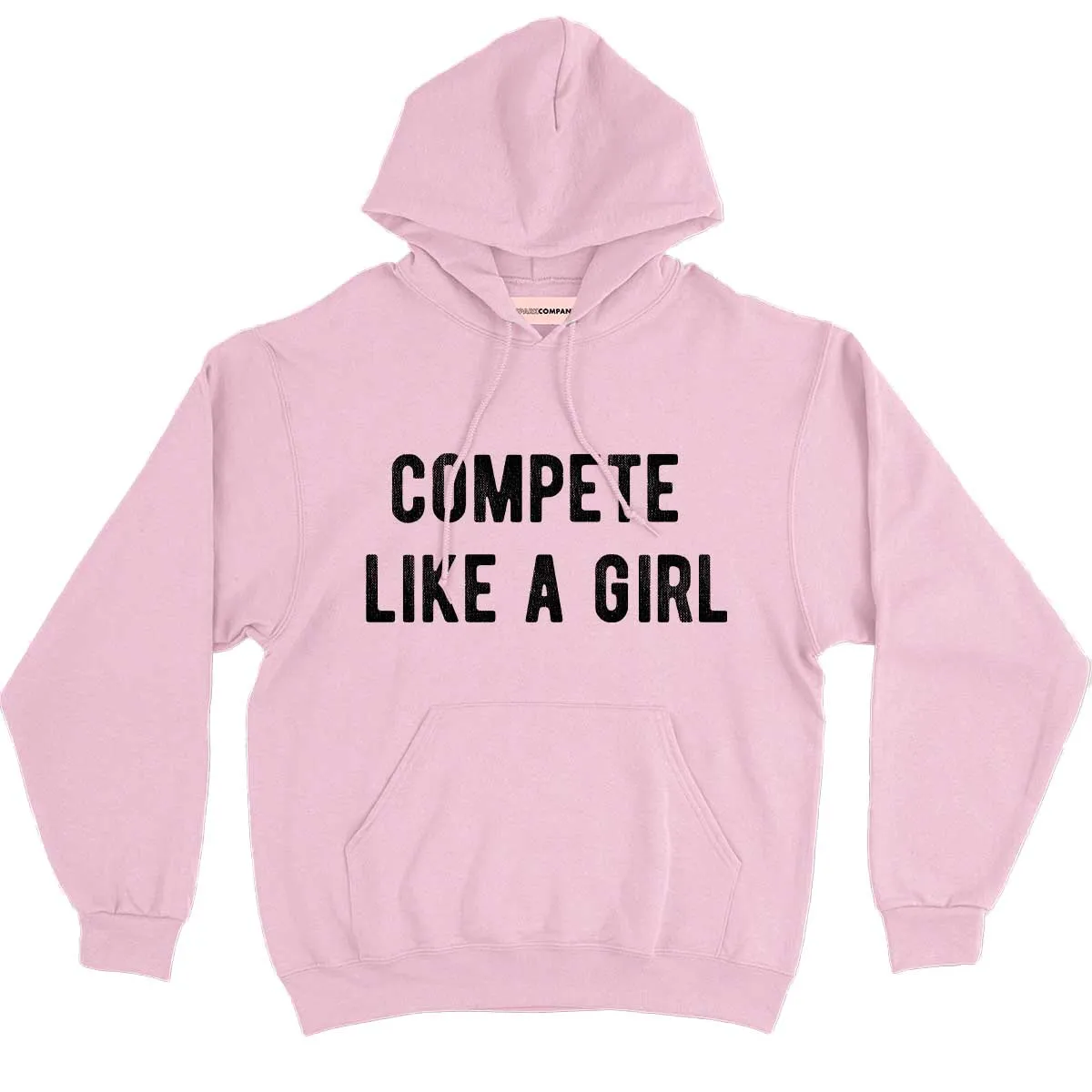 Compete Like A Girl Hoodie sold by The Spark Company product image thumbnail 5