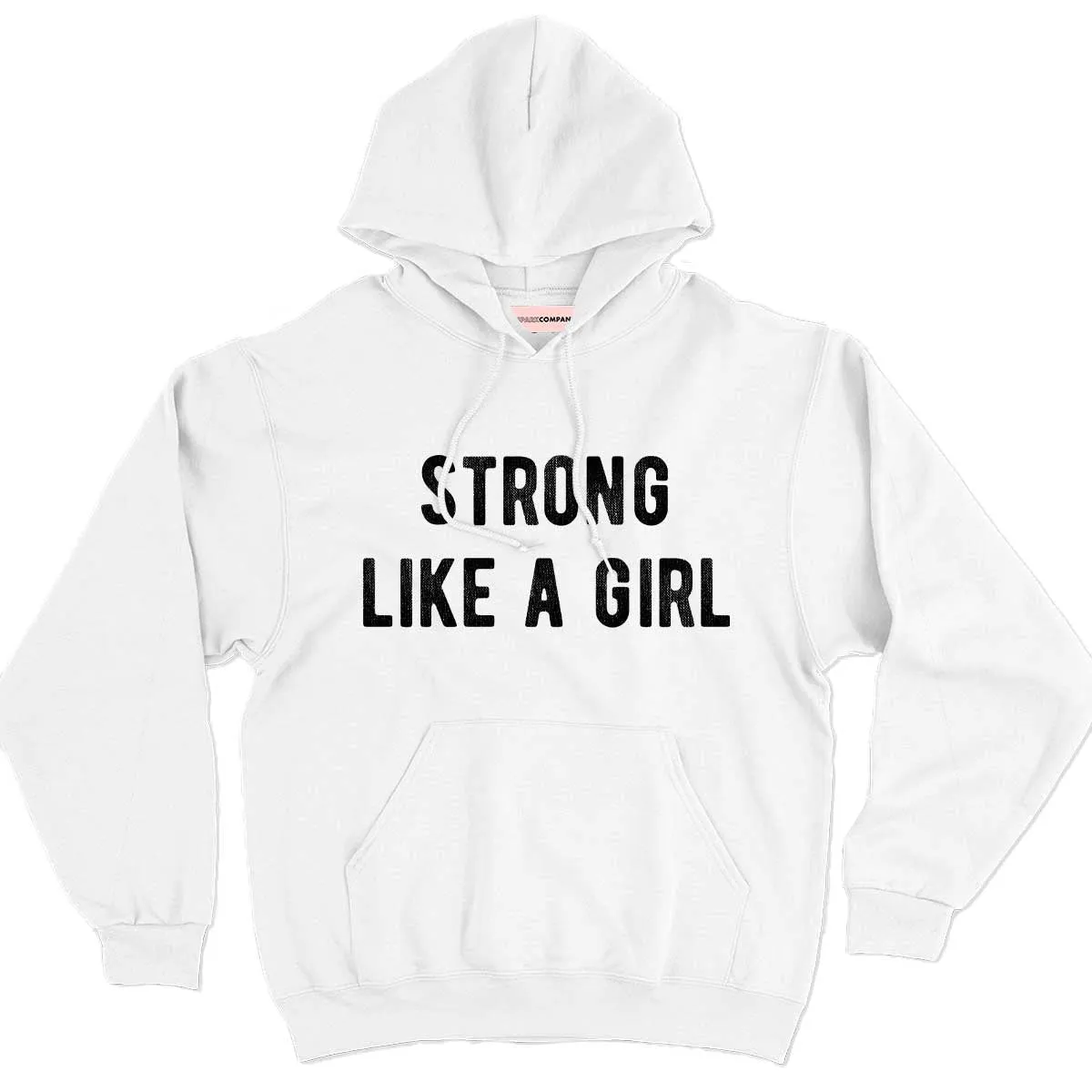 Strong Like A Girl Hoodie sold by The Spark Company product image thumbnail 3