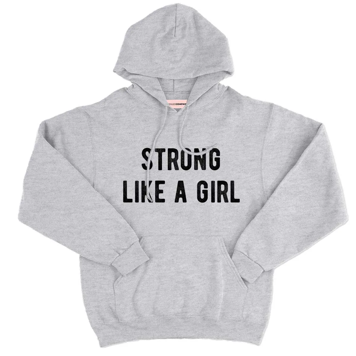 Strong Like A Girl Hoodie sold by The Spark Company product image thumbnail 2