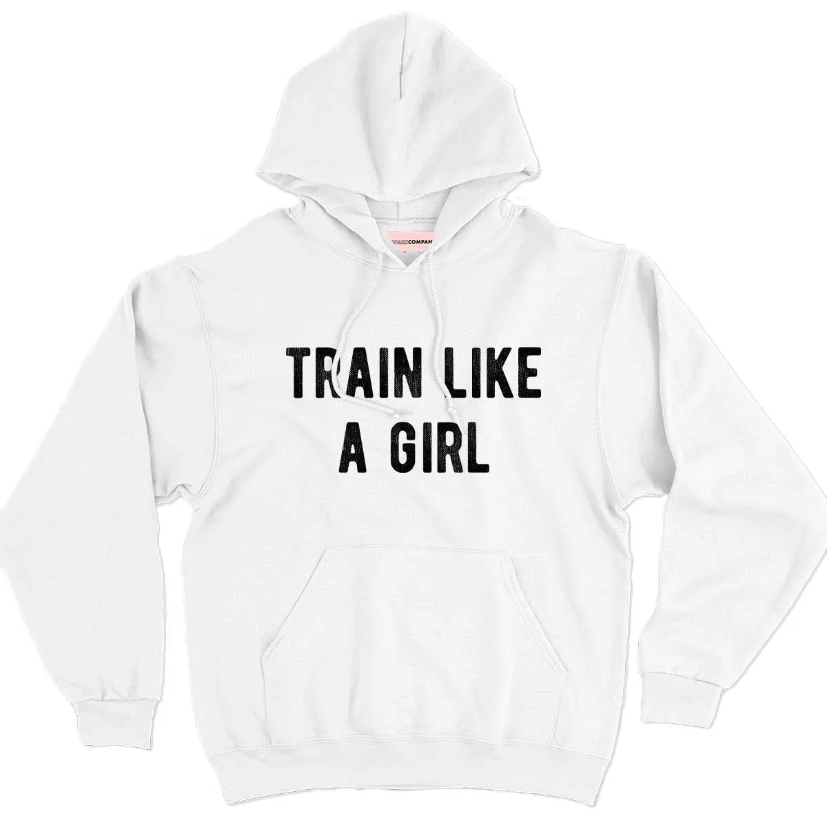 Train Like A Girl Hoodie sold by The Spark Company product image thumbnail 5