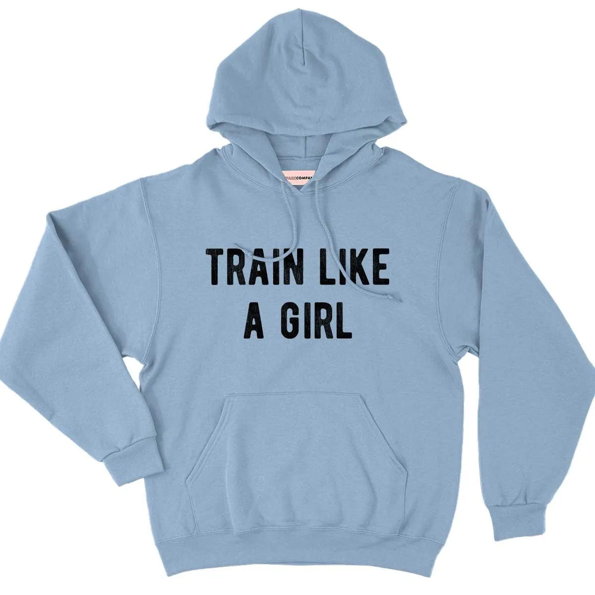 Train Like A Girl Hoodie sold by The Spark Company product image thumbnail 4