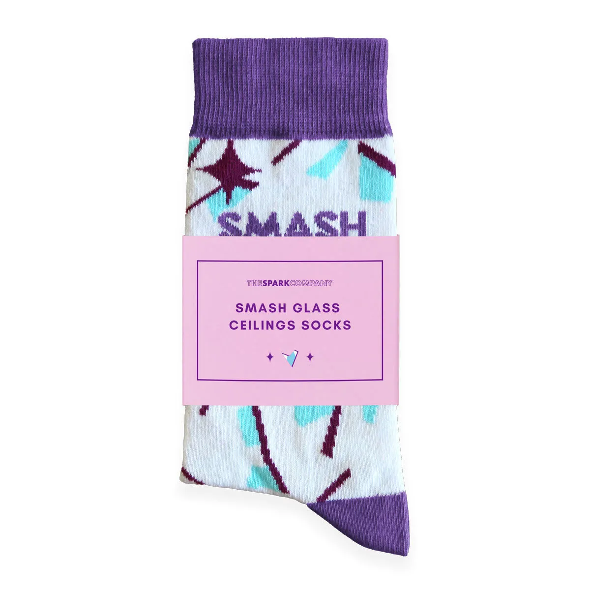 Smash Glass Ceilings Socks sold by The Spark Company product image thumbnail 3