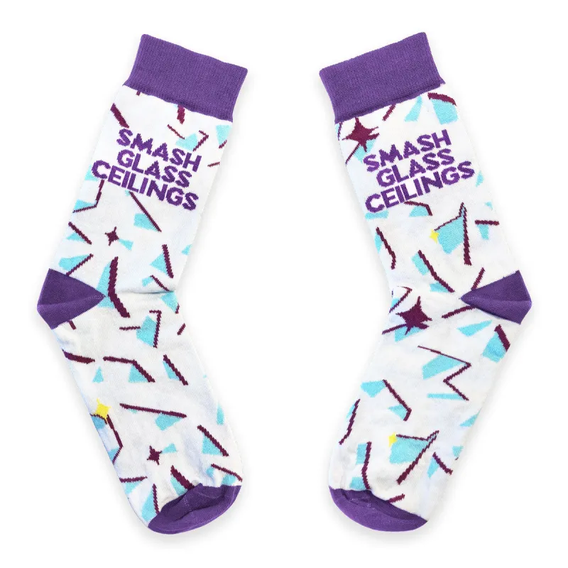 Smash Glass Ceilings Socks sold by The Spark Company