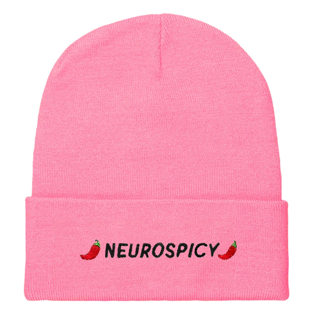 Neurospicy Embroidered Beanie Hat sold by The Spark Company