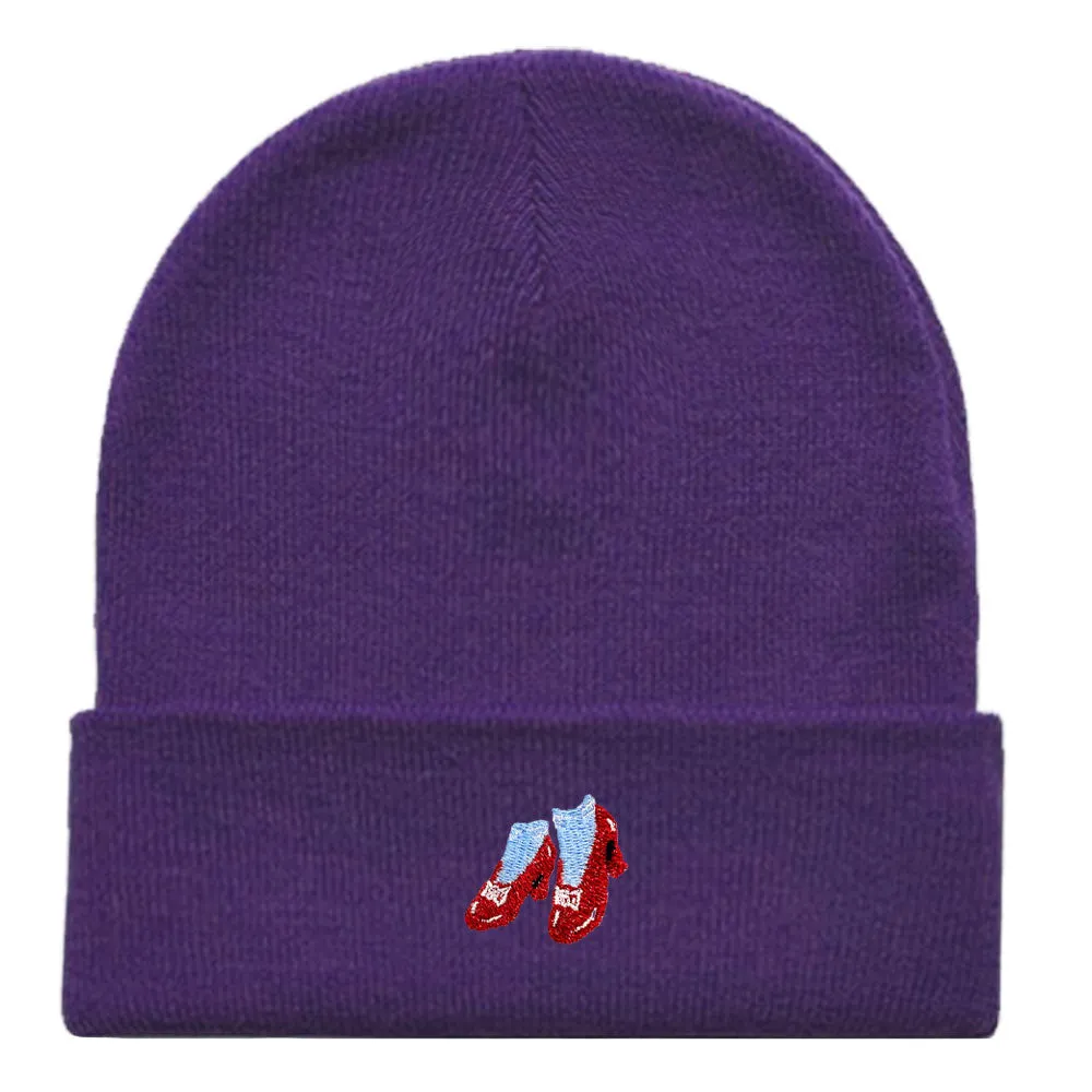 Ruby Slippers Embroidered Beanie Hat sold by The Spark Company product image thumbnail 4