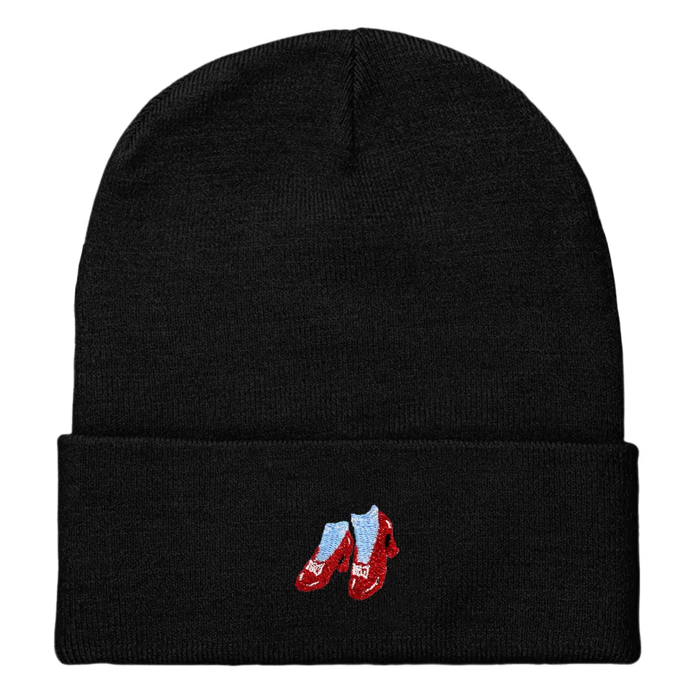 Ruby Slippers Embroidered Beanie Hat sold by The Spark Company product image thumbnail 2
