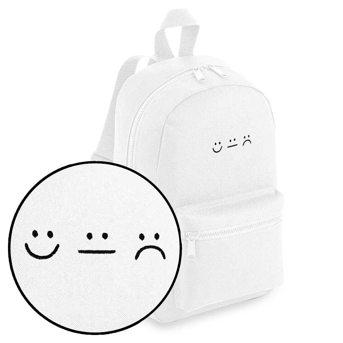 Smileys Embroidered Mini Backpack sold by The Spark Company product image thumbnail 2