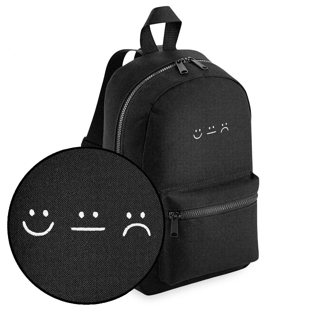 Smileys Embroidered Mini Backpack sold by The Spark Company