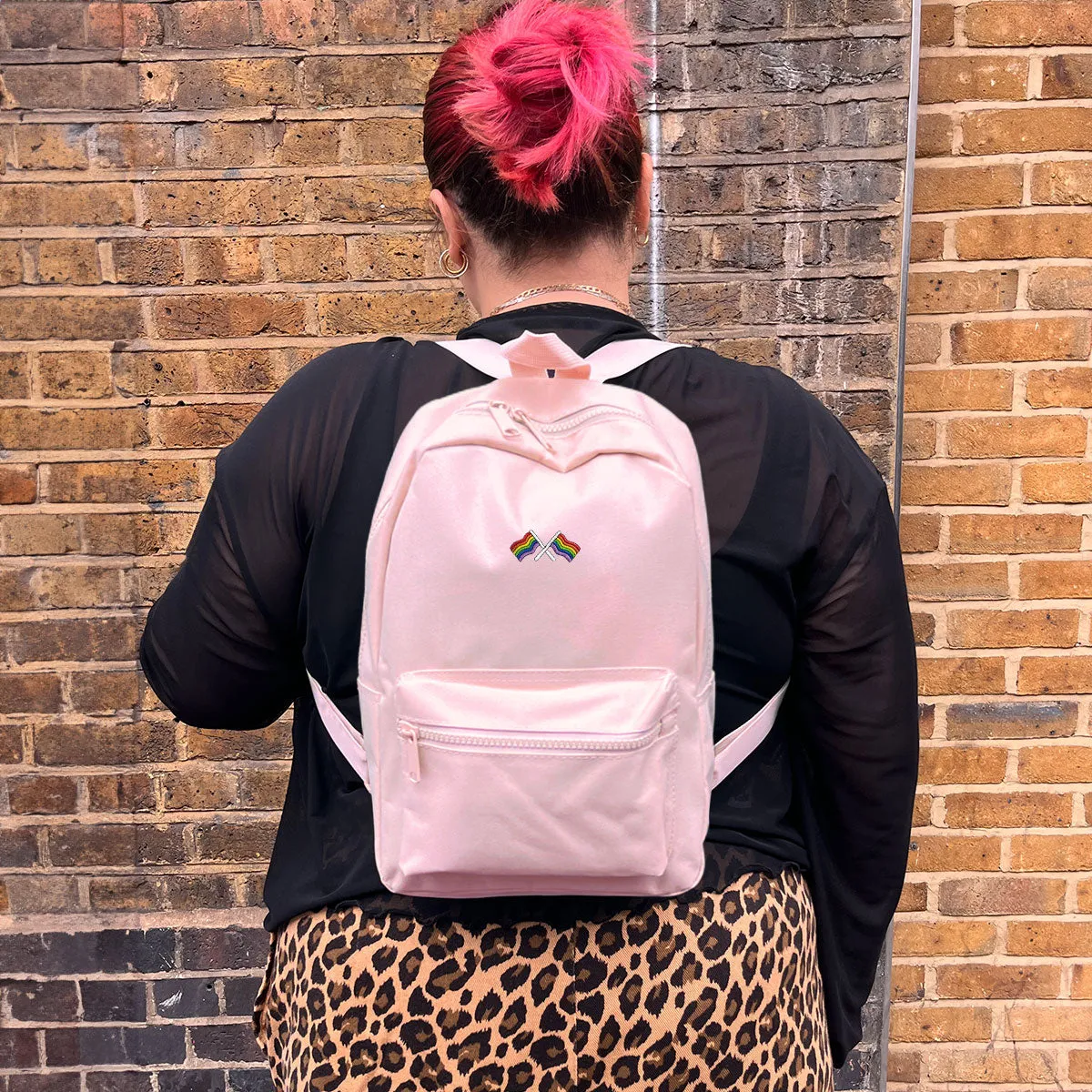 Pride Flags Embroidered Mini Backpack sold by The Spark Company product image thumbnail 2