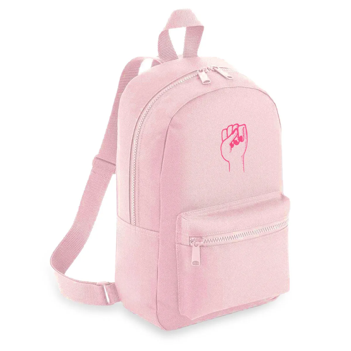 Feminist Fist Embroidered Mini Backpack sold by The Spark Company product image thumbnail 3