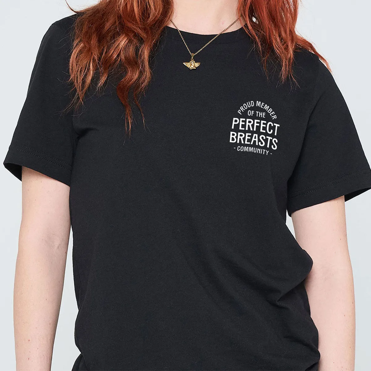 Perfect Breasts Community T-Shirt sold by The Spark Company product image thumbnail 2