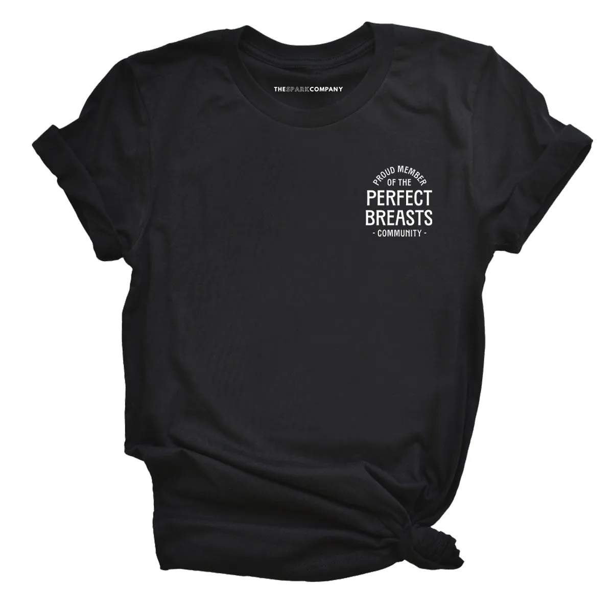 Perfect Breasts Community T-Shirt sold by The Spark Company product image thumbnail 3