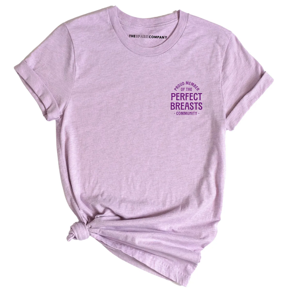 Perfect Breasts Community T-Shirt sold by The Spark Company product image thumbnail 5