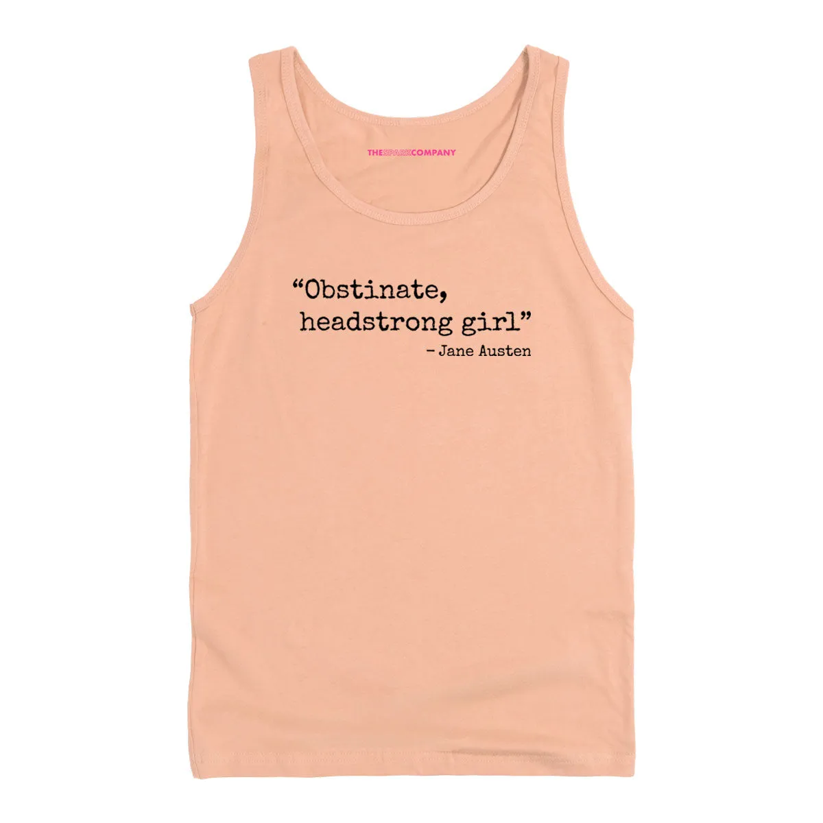 Obstinate, Headstrong Girl Tank Top sold by The Spark Company product image thumbnail 3