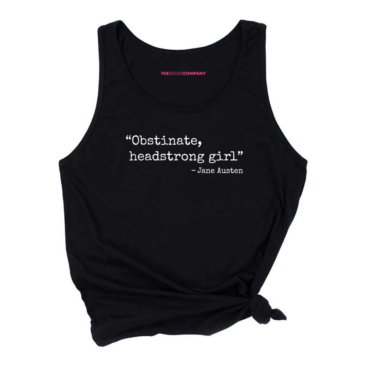Obstinate, Headstrong Girl Tank Top sold by The Spark Company product image thumbnail 4