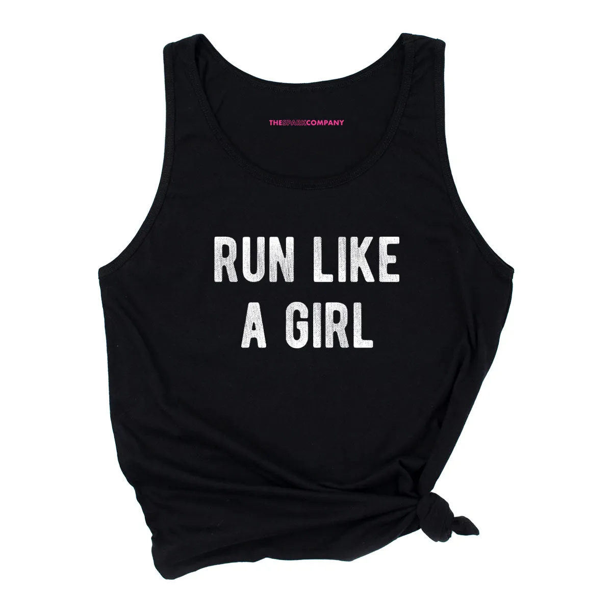 Run Like A Girl Tank Top sold by The Spark Company