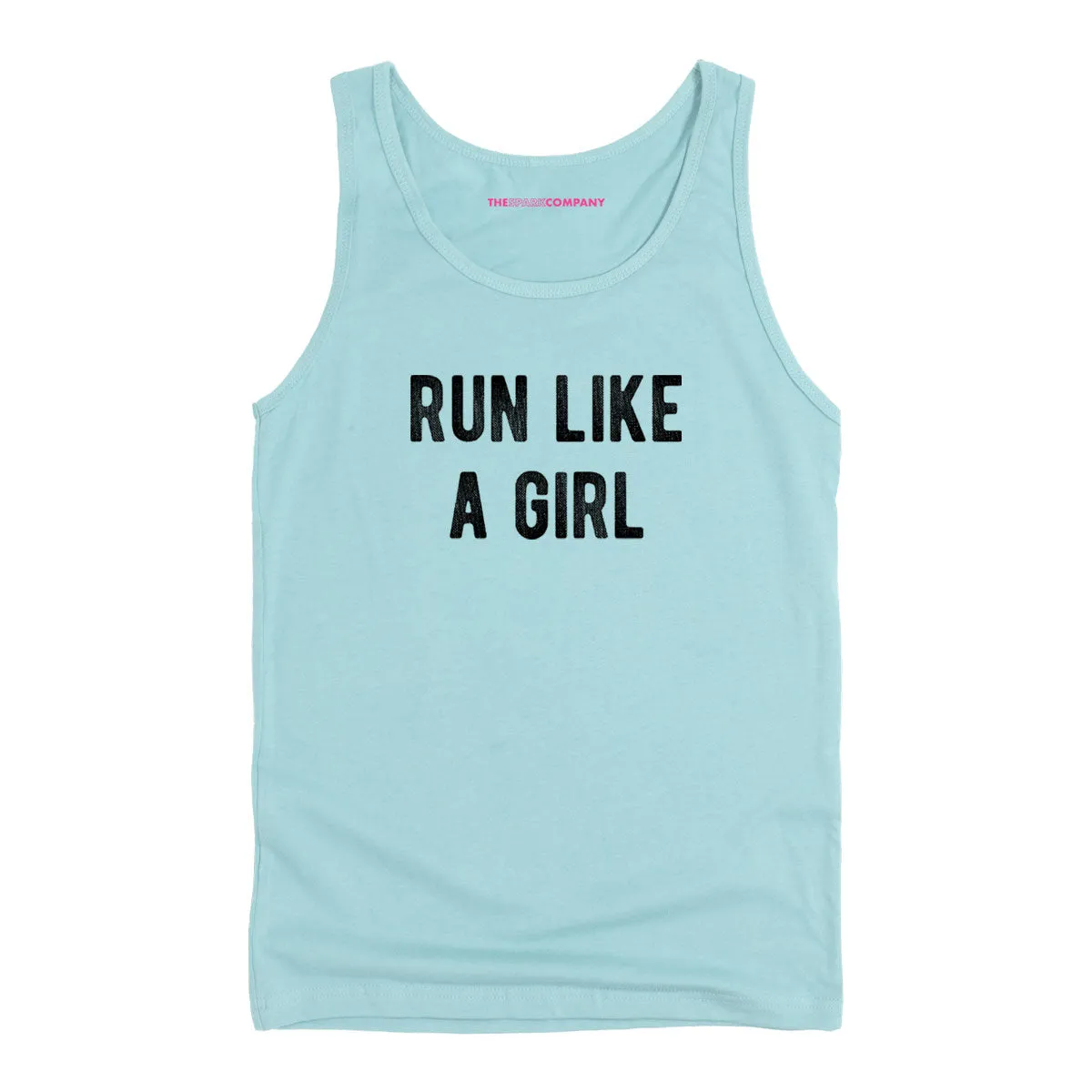 Run Like A Girl Tank Top sold by The Spark Company product image thumbnail 5