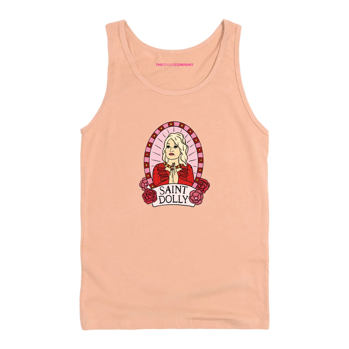 Saint Dolly Tank Top sold by The Spark Company