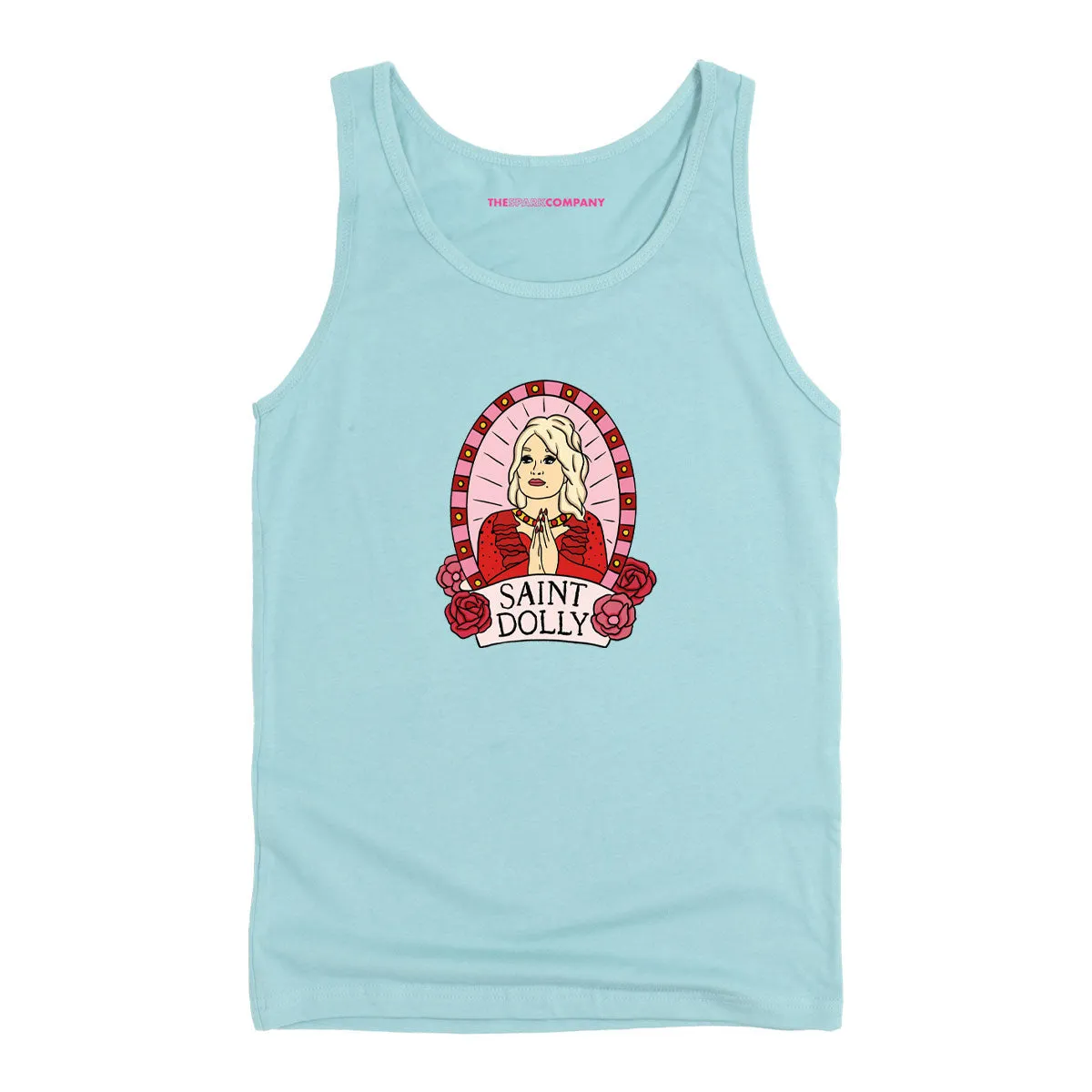 Saint Dolly Tank Top sold by The Spark Company product image thumbnail 4