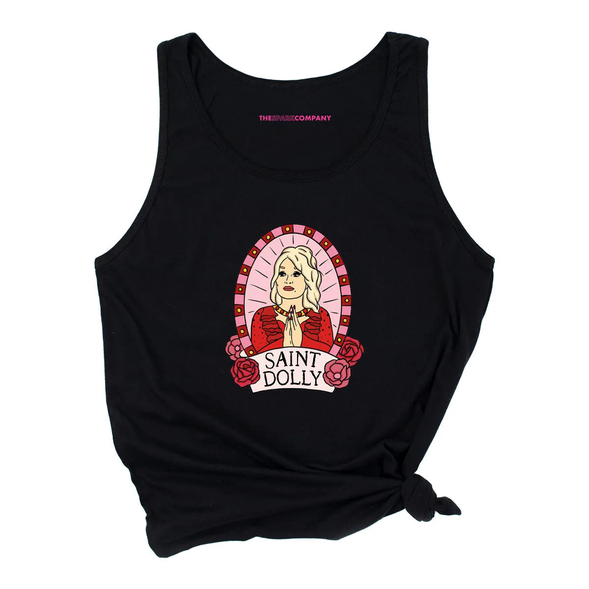 Saint Dolly Tank Top sold by The Spark Company product image thumbnail 2