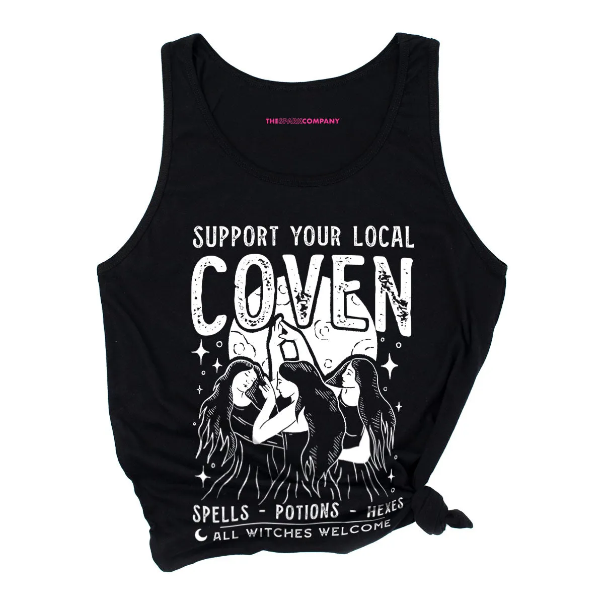 Support Your Local Coven Tank Top sold by The Spark Company