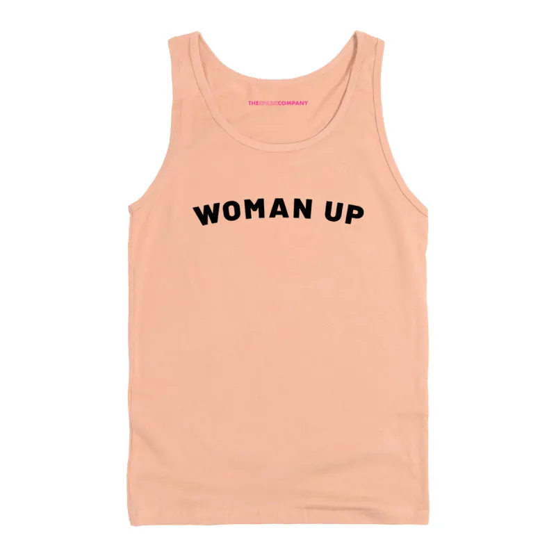 Woman Up Tank Top sold by The Spark Company