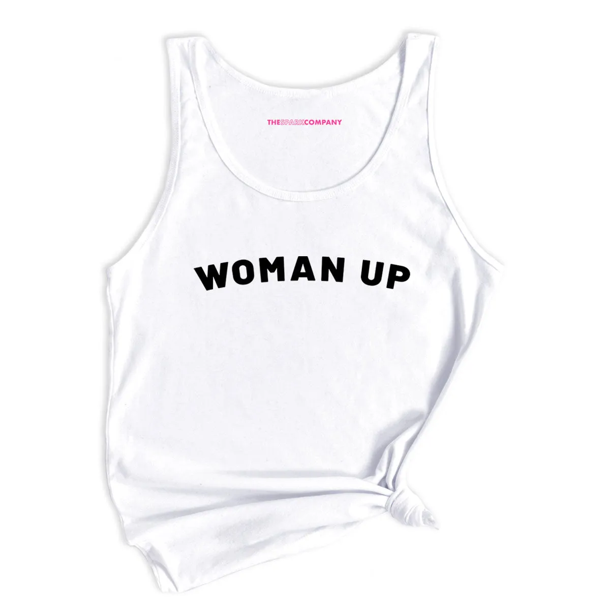 Woman Up Tank Top sold by The Spark Company product image thumbnail 4