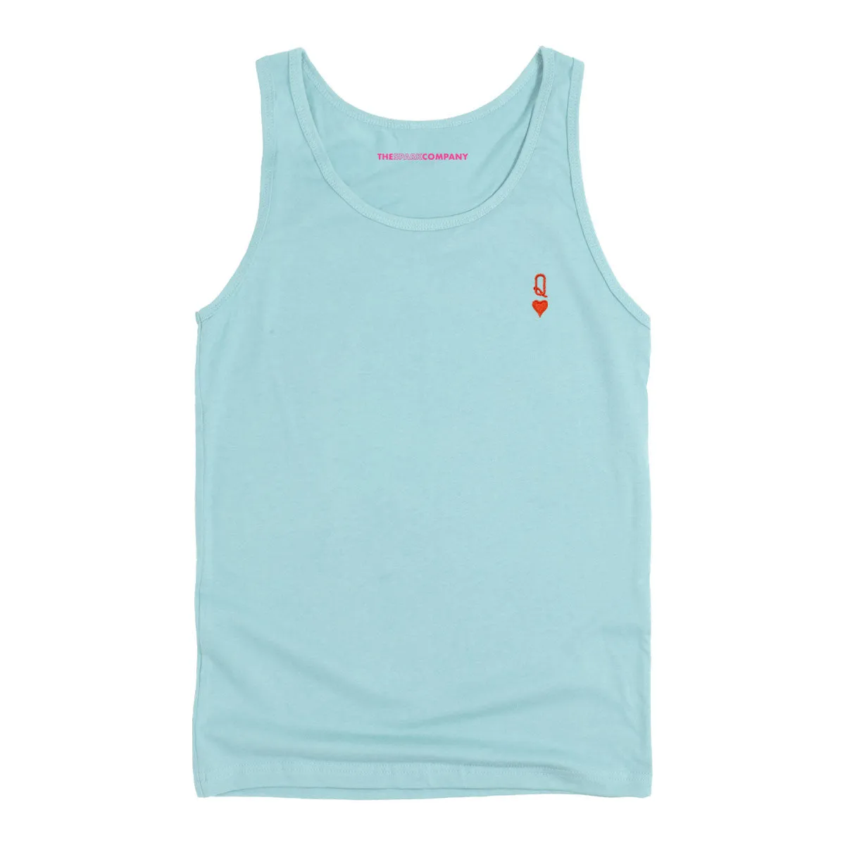 Queen Tiny Embroidery Detail Tank Top sold by The Spark Company product image thumbnail 5