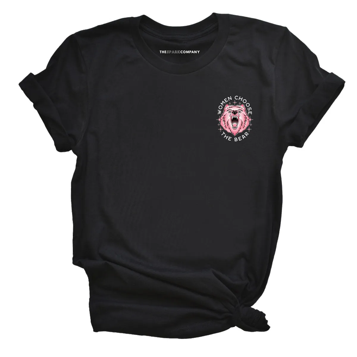 Women Choose The Bear T-Shirt sold by The Spark Company product image thumbnail 3